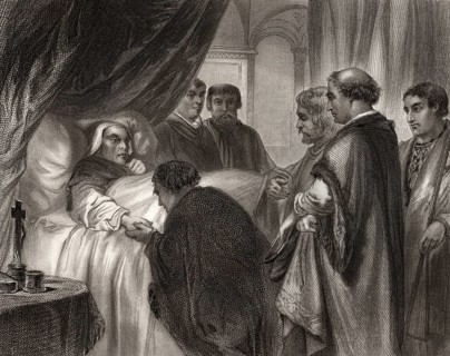Death of Pope Eugene IV, 1383 – 23 February 1447, was Pope from 3 March 1431 to 1447