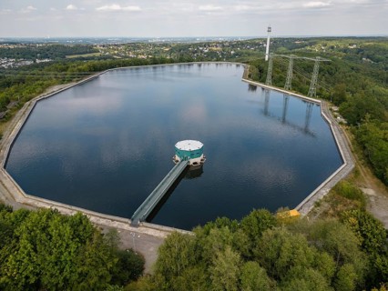 The historic ?Koepchenwerk?, in Herdecke, was one of the first large pumped storage power plants in