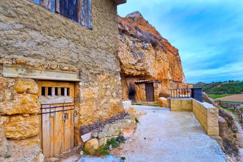 Cave Traditional Wineries, Ribera del Duero, San Esteban de Gormaz, Soria, Castilla y León, Spain,
