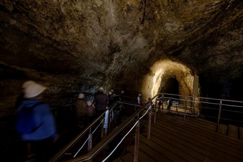 Ojo Guareña, karst complex, Espinosa de los Monteros, Castilla y Leon, Spain, Europe
