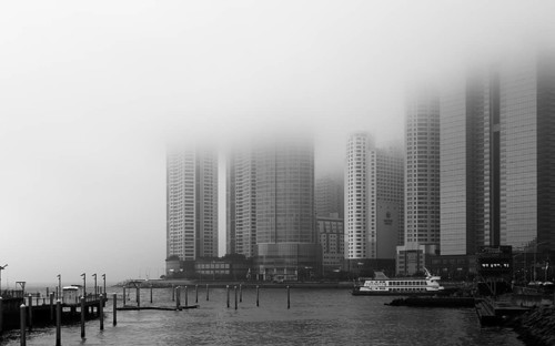 Haeundae Beach is the most famous beach in Busan. The white sand beach is roughly 1.5km long, over