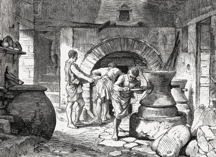 Ancient Roman bakery
