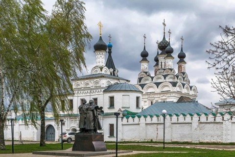 Holy Annunciation Monastery is Orthodox Monastery in Murom, Russia, Europe