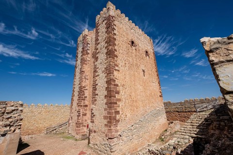 Aragón tower, Molina de Aragón, province of Guadalajara, Spain, Europe