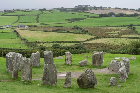 Megalithic Circle of Drombeg, The Altar of the Druid-, Rosscarbery approximately from the year 150