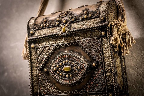 Quran holder, 19th century, Morocco, Álava Armory Museum, Vitoria, Basque Country, Spain, Africa
