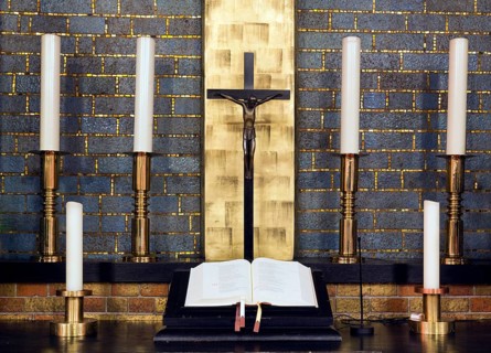 Berlin, Gustav-Adolf-Kirche, built 1932-1934 by Otto Bartning