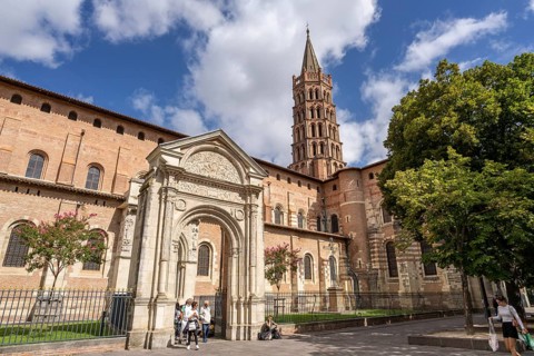 Basilica of San Sernín, Toulouse, Haute-Garonne, French Republic