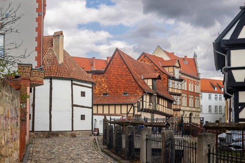 Views of the World Heritage town of Quedlinburg Harz