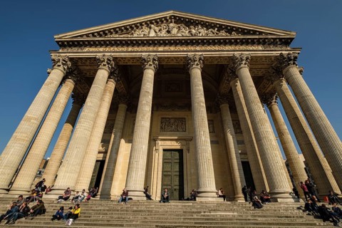 Pantheon, le Panthéon, monument in neoclassical style, 5th district, Paris, France, Western Europe,
