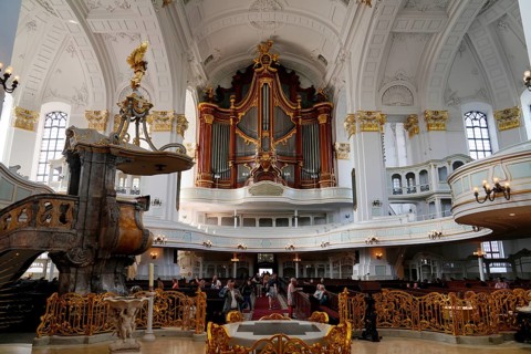 Main Church of St Michaelis, Free and Hanseatic City of Hamburg, Germany, Europe