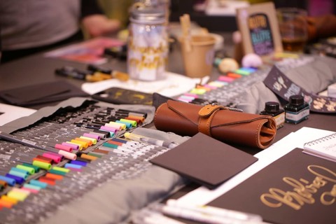 Writing instruments, pens, pads, ink at Creativeworld Frankfurt