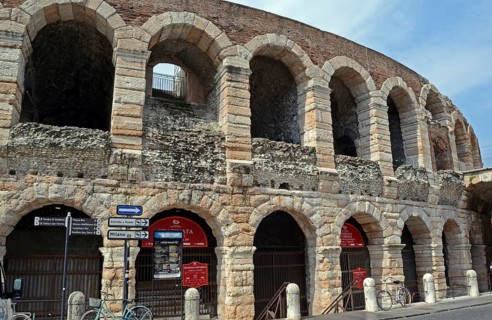 Italy, Verona, Roman arena, amphitheatre, Europe