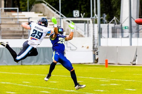 European League of Football/ Game : Stuttgart Surge vs. Wroclaw Panthers, Gazistadion , Stuttgart