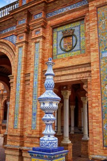 Seville Sevilla Plaza de Espana Andalusia Spain square