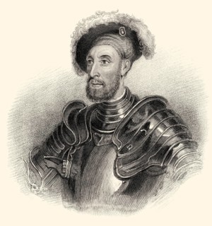 Sir Nicholas Carew oder Carewe, ca. 1496-1539, englischer Höfling und Diplomat