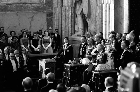 Carl XVI Gustaf, King of Sweden. Born 30 april 1946. Pictured when attending the ceremonial opening