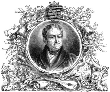 Karl August, or Charles Augustus, 1757 – 1828, the sovereign Duke of Saxe-Weimar and of