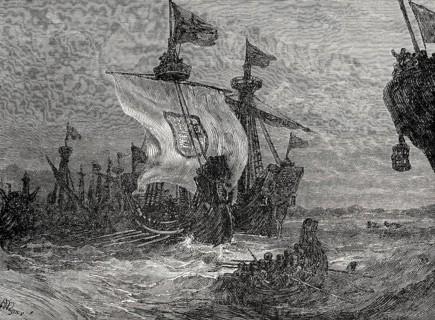 The Battle of Damme on 30 May and 31 May 1213, Anglo-French War, From British Battles on Land and