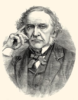William Ewart Gladstone, 1809-1898, a former British Prime Minister