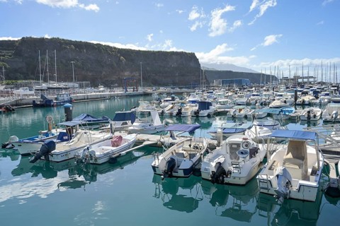 Marina, Puerto de Tazacorte, La Palma, Spain, Europe