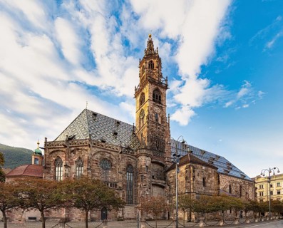 Bolzano cathedral, Santa Maria Assunta, Assumption of Our Lady also known as Dom Maria Himmelfahrt,