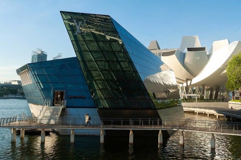 06.05.2019, Singapore, Republic of Singapore, Asia, Louis Vuitton Island Maison luxury shop at
