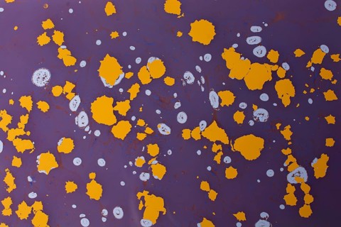 Beautiful abstract art of Ebru marbling painting techniques on water with paints