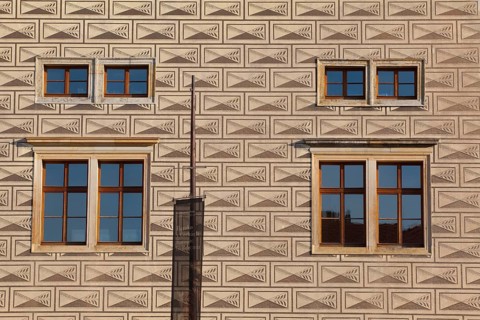 The Schwarzenberg Palace at the Castle Square near the Prague Castle - it is one of the most