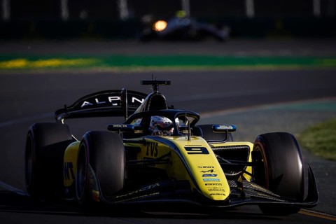 MELBOURNE, AUSTRALIA, MARCH 22: Kush Maini of India and invicta Racing during qualifying at the