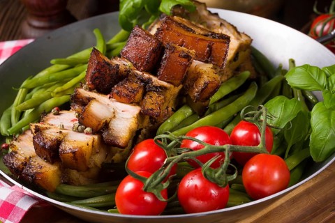 Crispy roasts from the grill