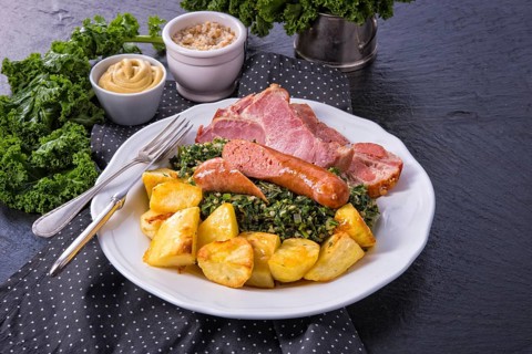 Tasty oldenburg kale