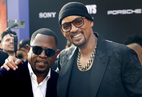 Martin Lawrence and Will Smith at the Los Angeles premiere of 'Bad Boys: Ride or Die' held at the