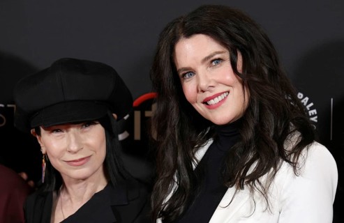 Lauren Graham and Amy Sherman-Palladino at the 42nd Annual William S. Paley Television Presents