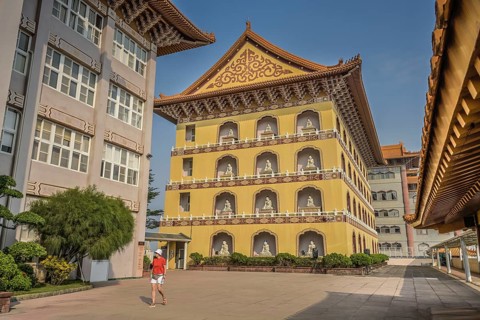 Fo Guang Shan Amitabha Chanting Hall at Fo-Guang-Shan Monastery, Tongling Rd, Dashu District,