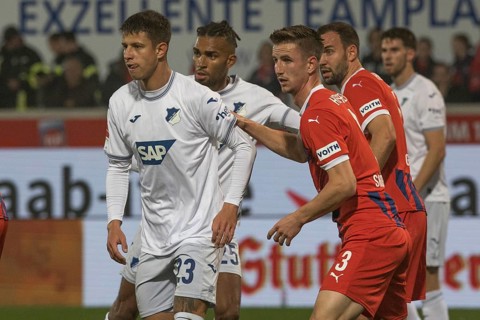Germany: Soccer 1st Bundesliga, Matchday 8 - 1. FC Heidenheim-TSG Hoffenheim, Voith-Arena,