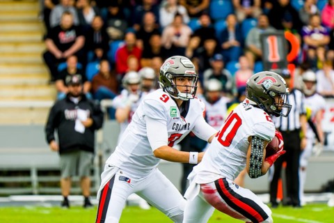 European League of Football, ELF/ Game : Cologne Centurions at Frankfurt Galaxy on July. 01. 2023,