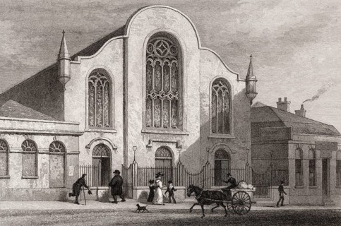 Lady Yester's Church, Edinburgh, Scotland, 19th century, from Modern Athens by Th. H. Shepherd