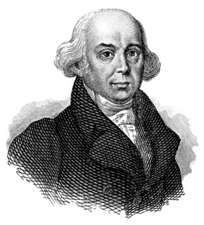Christian Friedrich Samuel Hahnemann, 1755 - 1843, a German physician, medical scripture,