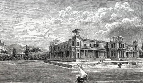 Reconstruction of a villa of Pliny the Younger, Ancient Rome