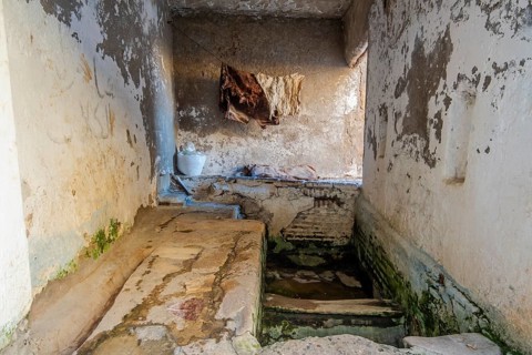 Tannery Tanks in Tetouan, Morocco for Dyeing Leather and clothing