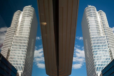 08.06.2019, Berlin, Germany, Europe, The tower of the Upper West building complex on Kurfürstendamm