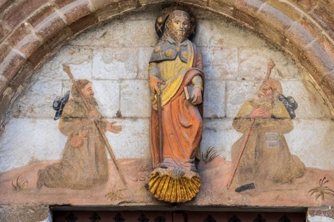 Convent of San Francisco de Asís, Sangüesa, Navarra, Spain, Europe