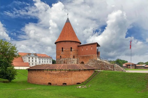 Kaunas Castle is a medieval castle situated in Kaunas, Lithuania, Europe