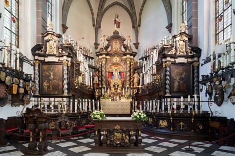 Candle chapel, chancel, St., Saint, Saint