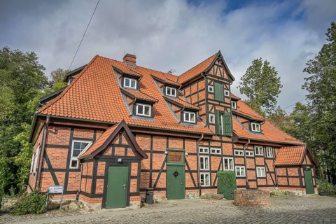 New brewery, Burg Bodenteich, Bad Bodenteich, district of Uelzen, Lower Saxony, Germany, Europe