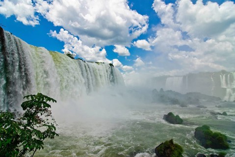 Iguazu Wasserfälle, Iguazu Wasserfälle near Foz do Iguaçu, Paraná, Brazil, Foz do Iguaçu, Brazil,
