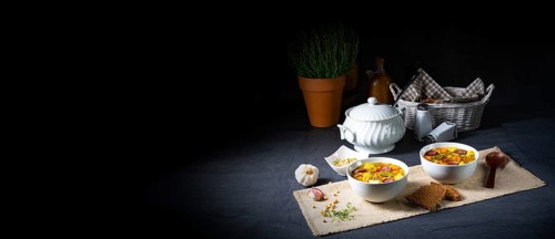 Savoury pea soup according to grandma's recipe