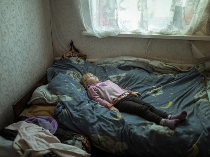 Angelina is traumatised and suffers from panic attacks. She had to flee her home village near