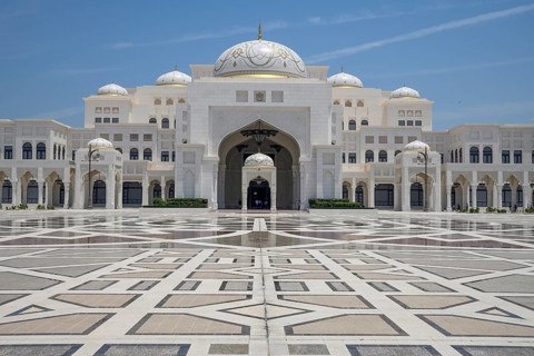 Qasr Al Watan, Presidential Palace, Abu Dhabi City, Emirate of Abu Dhabi, United Arab Emirates,
